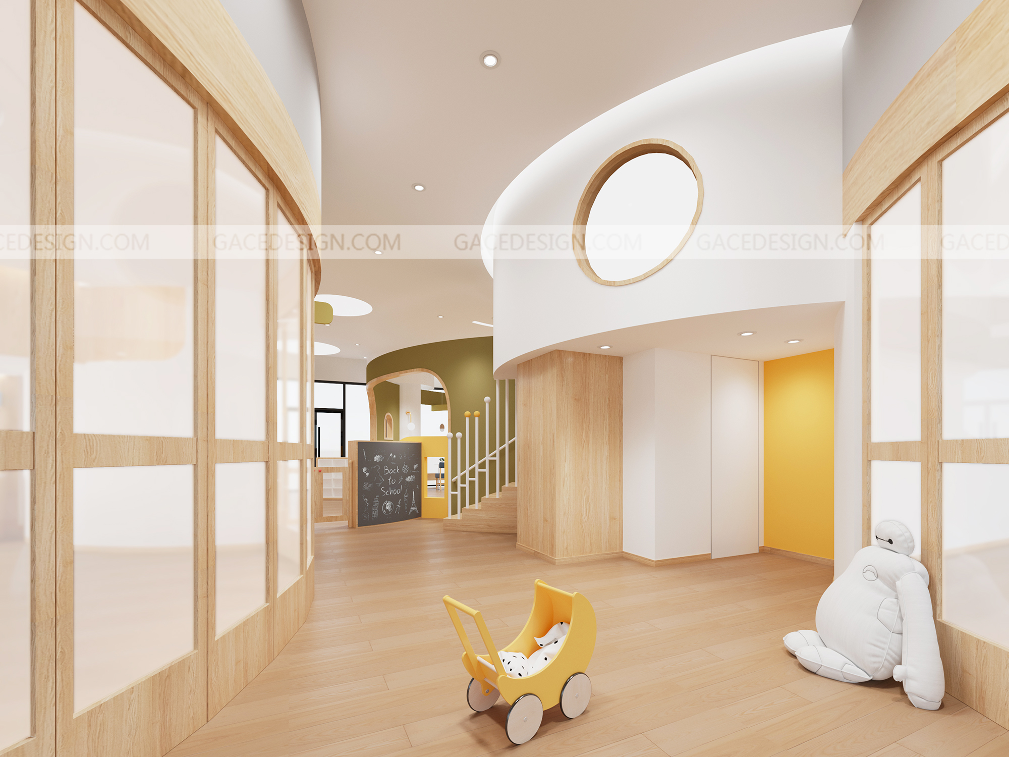 幼兒園走廊設(shè)計(jì)有哪些要點(diǎn)？