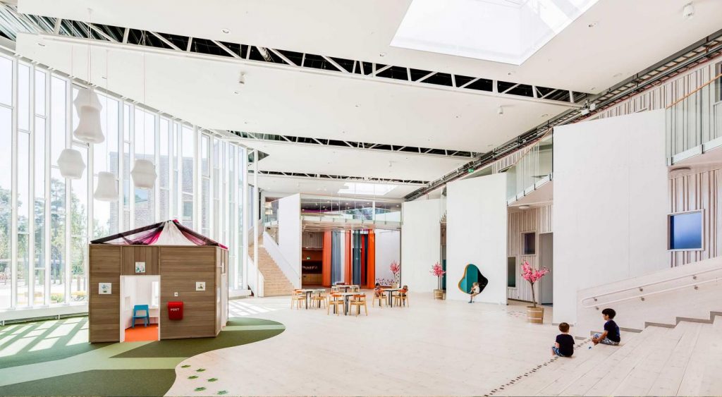 幼兒園室內(nèi)大廳設(shè)計(jì)主要區(qū)域有哪些？